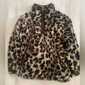 Cheetah print women’s Sherpa
